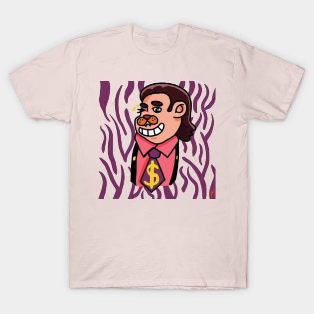 Tiger Millionaire T-Shirt by Paloma Deer